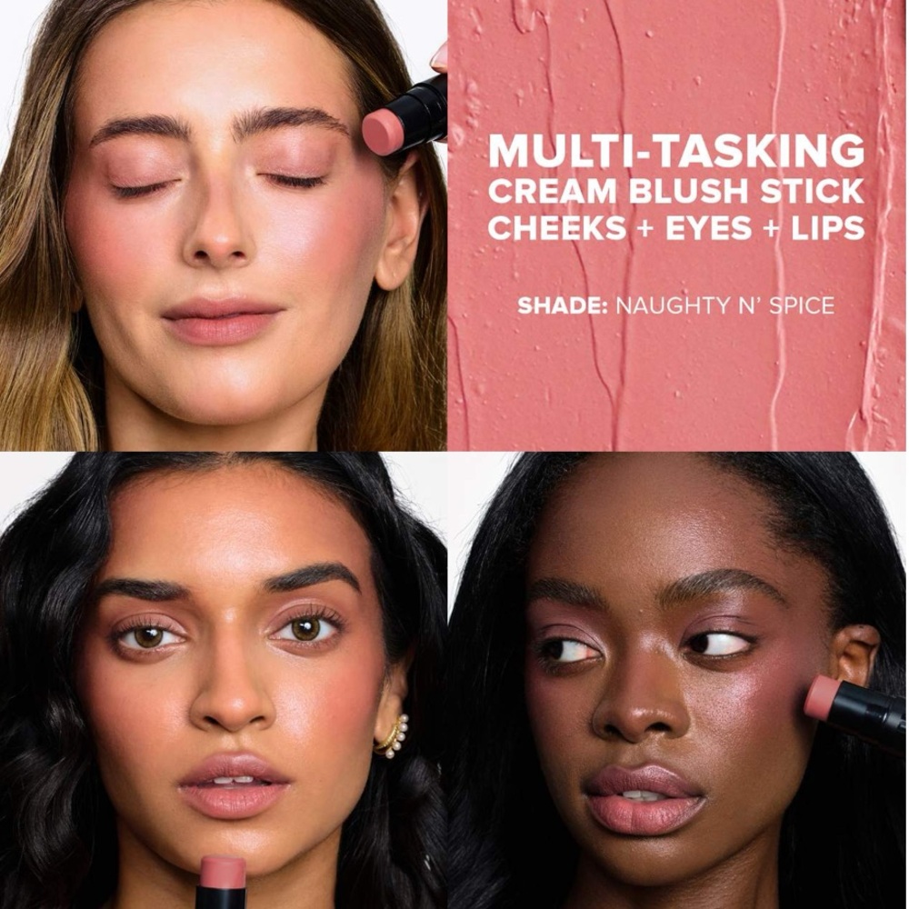 🌿 NUDESTIX Nudies Cream All-Over-Face Blush Color - Picture 2 of 8